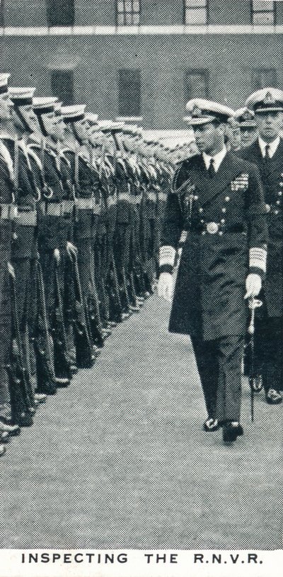 Inspecionando o RNVR, 1936 1937 de Unbekannt