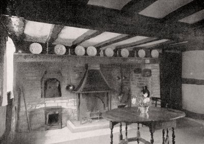 Interior da Casa de Anne Hathaways, Stratford-upon-Avon, Warwickshire, Inglaterra, 1924-1926 de Unbekannt