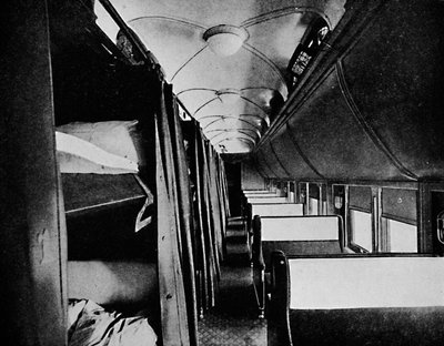 Interior do dorminhoco padrão, Canadian Pacific Railway, 1926 de Unbekannt