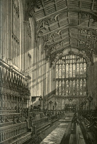 Interior da capela, 1875, 1911. de Unbekannt