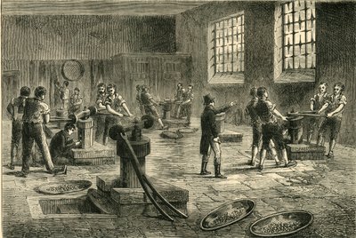 Interior da Casa da Moeda, c1872. de Unbekannt