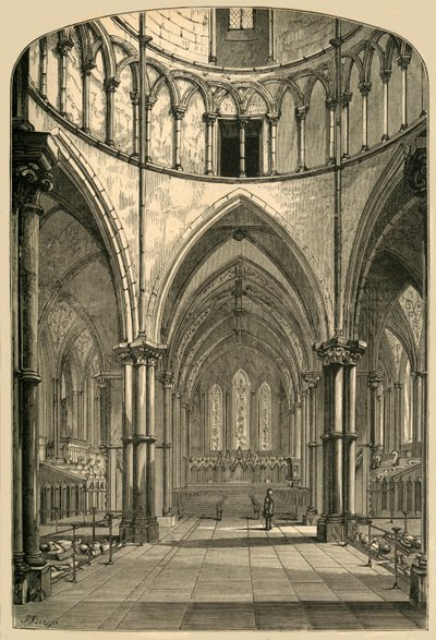 Interior da Igreja do Templo, 1870, 1897. de Unbekannt