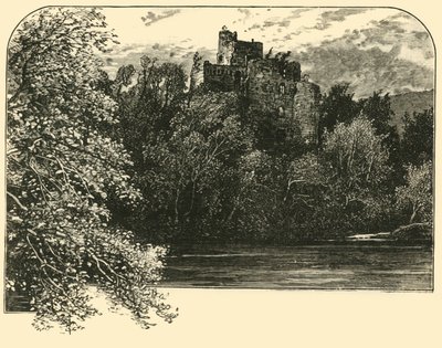Castelo de Invergarry, 1898. de Unbekannt