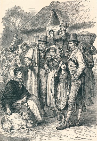 Camponeses Irlandeses, 1896 de Unbekannt