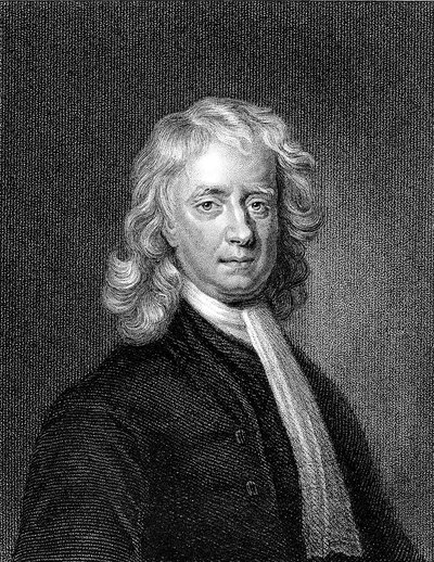 Isaac Newton, matemático e físico inglês de Unbekannt