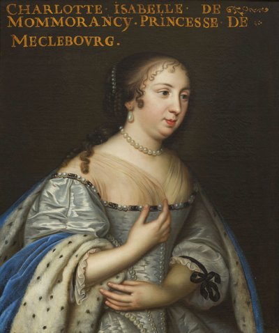 Isabelle Angélique de Montmorency 1627-1695, Duquesa de Mecklenburg-Schwerin, ca. 1665. de Unbekannt