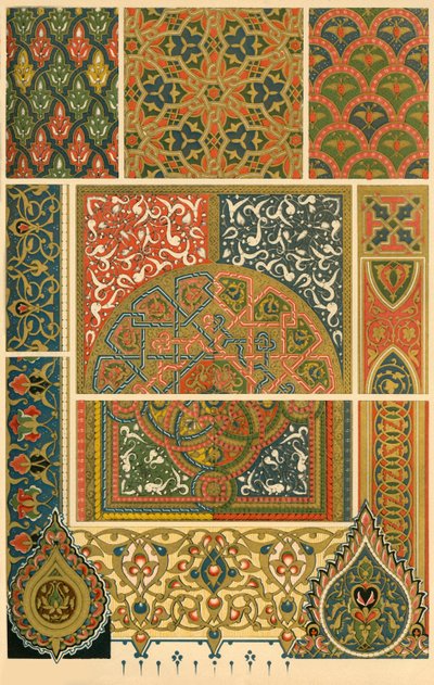 Manuscritos islâmicos iluminados, 1898. de Unbekannt