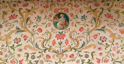 Pano do altar do século XVII italiano, c1660 de Unbekannt