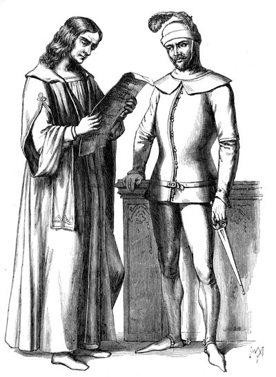 Trajes italianos do século XV 1849 de Unbekannt