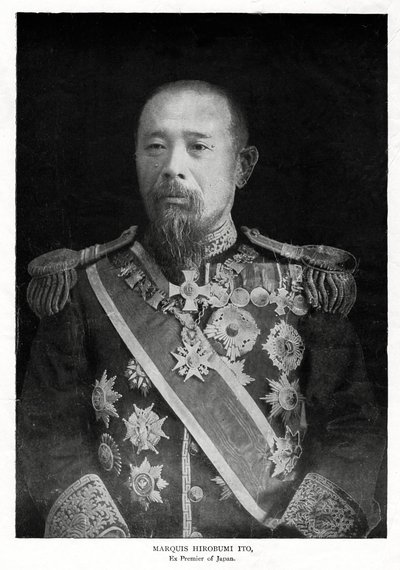 Ito Hirobumi, primeiro primeiro ministro do Japão, 1908 de Unbekannt