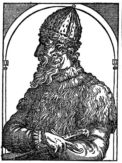 Ivan, o Terrível, czar da Rússia, século c16 de Unbekannt