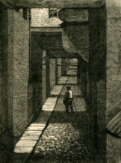 Ivy Bridge Lane, 1881. de Unbekannt