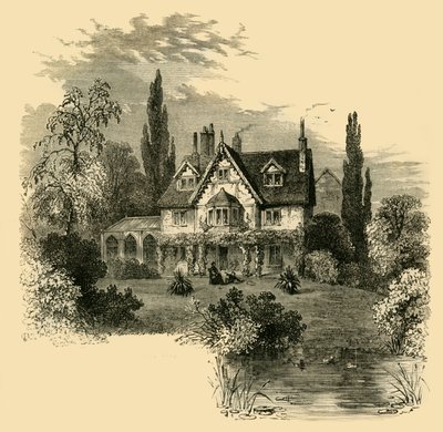 Ivy Cottage, Highgate, 1825, c1876. de Unbekannt