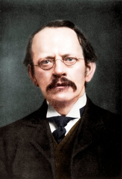 JJ Thomson, físico britânico, c1896-c1915 de Unbekannt