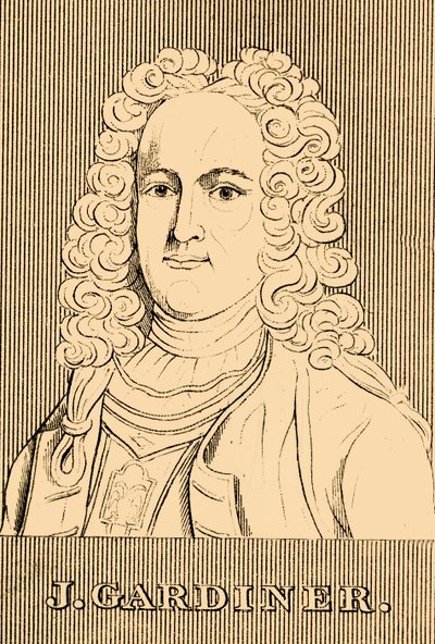 J. Gardiner, 1688-1745, 1830. de Unbekannt
