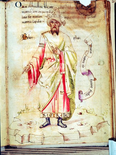 Jabir Ibn Hayyan, Abu Musa, químico e alquimista árabe de Unbekannt