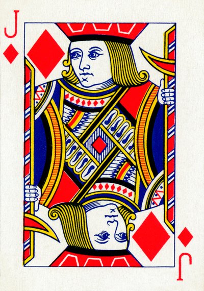 Valete de ouros, de um baralho de cartas de baralho Goodall & Son Ltd., c1940 de Unbekannt