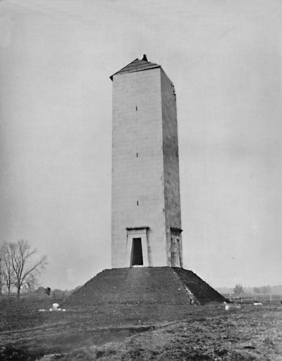 Monumento de Jackson, campo de batalha de Nova Orleans, Louisiana, c1897. de Unbekannt