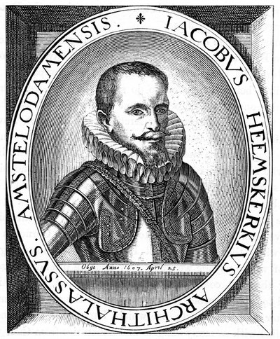 Jacob van Heemskerk, oficial da Marinha holandês e explorador, c1595 de Unbekannt