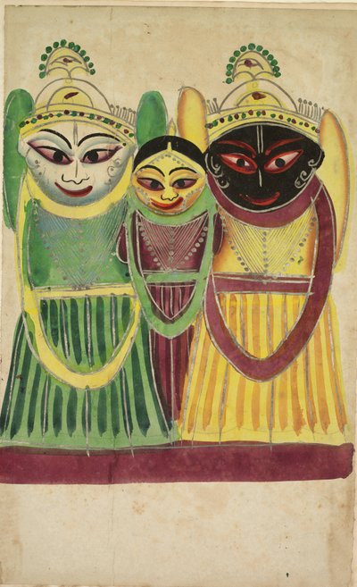 Jagannatha Trio, de 1800. de Unbekannt