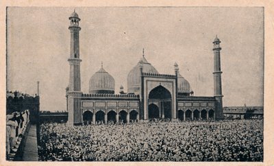Jama Masjid, Delhi, c1900 de Unbekannt