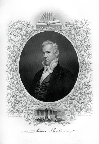 James Buchanan, 15º presidente dos Estados Unidos, 1862-1867 de Unbekannt