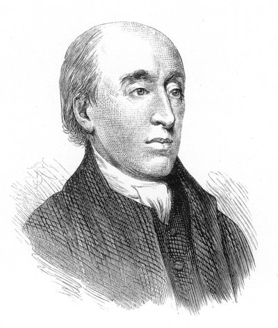 James Hutton, geólogo escocês, século XVIII, 1875 de Unbekannt