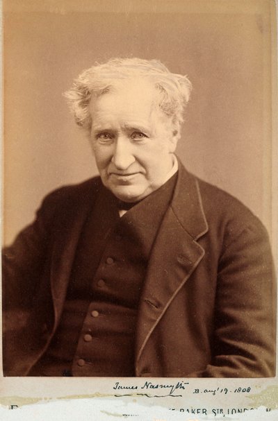 James Nasmyth, engenheiro mecânico e inventor escocês, c 1870s de Unbekannt