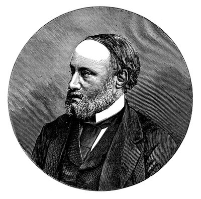 James Prescott Joule, físico inglês, 1876 de Unbekannt