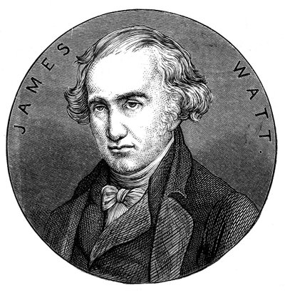 James Watt, engenheiro e inventor escocês, 1876 de Unbekannt