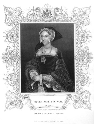 Jane Seymour, terceira esposa de Henrique VIII, c1536, século XIX de Unbekannt