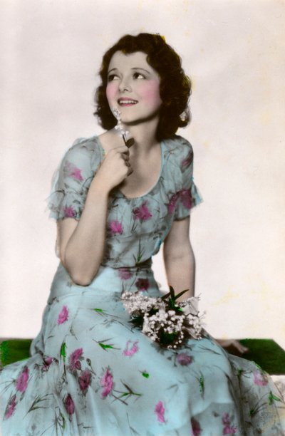 Janet Gaynor 1906-1984, atriz americana, século XX de Unbekannt