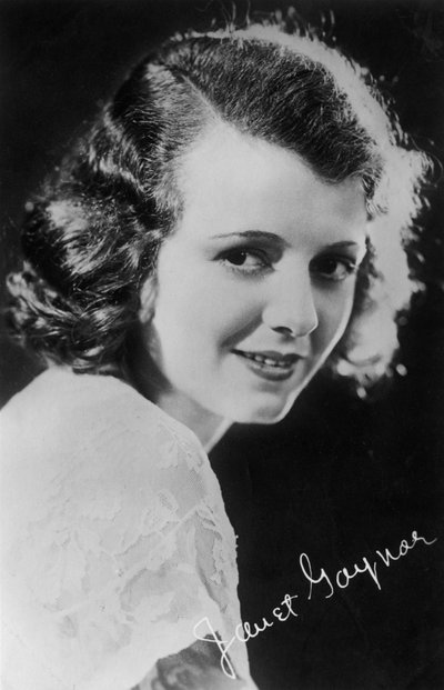 Janet Gaynor 1906-1984, atriz americana, século XX de Unbekannt