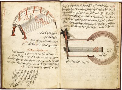Música janissária. Manuscrito otomano, século XVIII de Unbekannt
