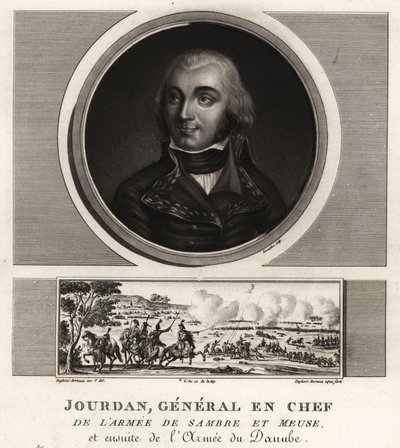 Jean-Baptiste Jourdan, General-Chefe do Exército Sambre et Meuse de Unbekannt