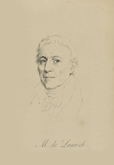 Jean-Baptiste Pierre Antoine de Monet, cavaleiro de Lamarck 1744-1829, c. 1810. de Unbekannt