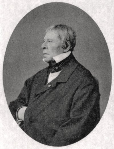 Jean Auguste Dominique Ingres, artista neoclássico francês, 1841 de Unbekannt