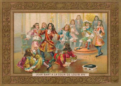 Jean Bart 1650-1702 no Tribunal de Louis XIV 1638-1715, c.1910s de Unbekannt