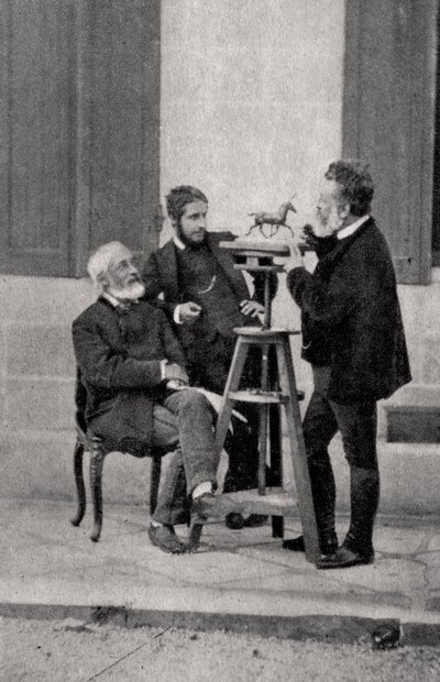 Jean Louis Ernest Meissonnier, pintor e escultor francês, 1880 de Unbekannt