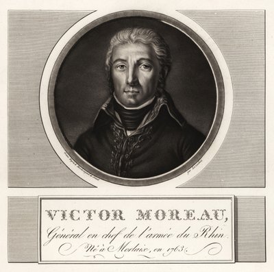 Jean Victor Marie Moreau, General Chefe do Exército do Reno de Unbekannt