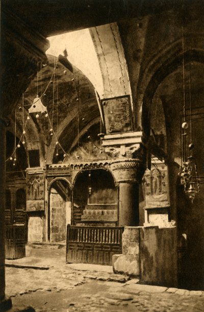 Jerusalém - Igreja do Santo Sepulcro - Capela de Santa Helena, c1918-c1939. de Unbekannt