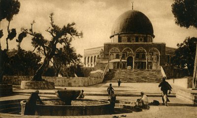 Jerusalém - Mesquita de Omar, c1918-c1939. de Unbekannt