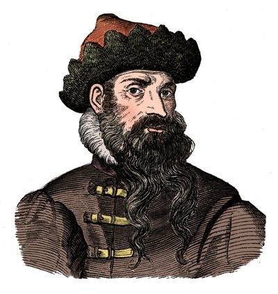 Johann Gutenberg, metalúrgico e inventor alemão, século XVI, 1870. de Unbekannt