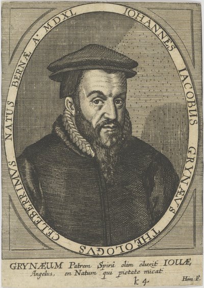 Johann Jakob Grynaeus 1540-1617, 1650. de Unbekannt