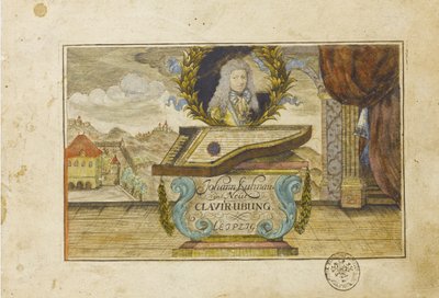 Novo exercício de piano de Johann Kuhnau, 1689 de Unbekannt