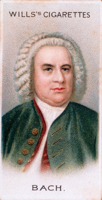 Johann Sebastian Bach 1685-1750, compositor e organista alemão, 1912 de Unbekannt