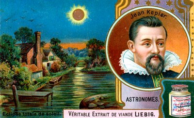 Johannes Kepler, astrônomo alemão, c1900 de Unbekannt