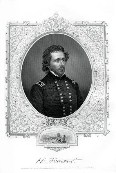 John C Fremont, soldado americano, explorador e candidato à presidência, 1862-1867 de Unbekannt