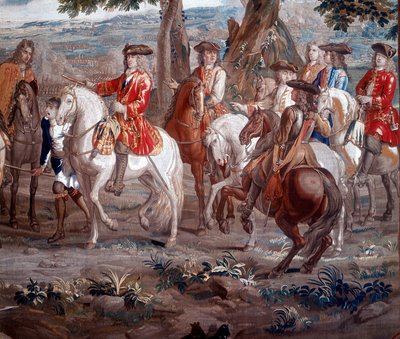 John Churchill, Duque de Marlborough 1650-1722 Soldado inglês, na Batalha de Blenheim, 1704 de Unbekannt