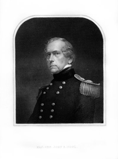 John Ellis Wool, oficial do Exército dos Estados Unidos, 1872 de Unbekannt